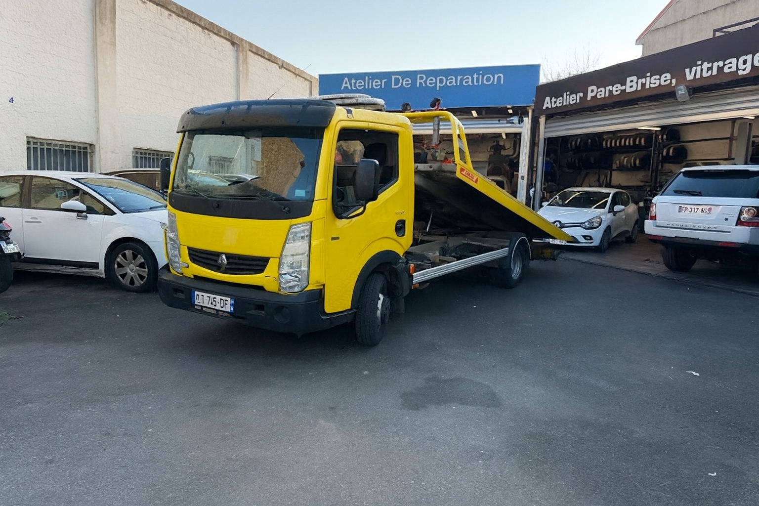 Dépanneuse carrosserie