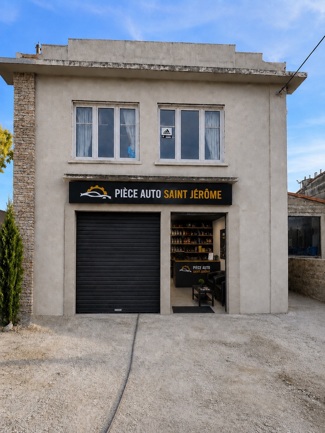 Façade ouverte